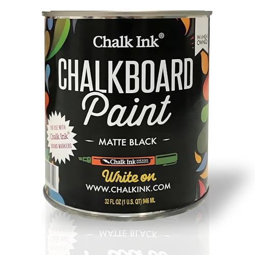 Chalk Ink Chalk Paint - Premium Chalkboard Paint for Walls, Wood & Crafts