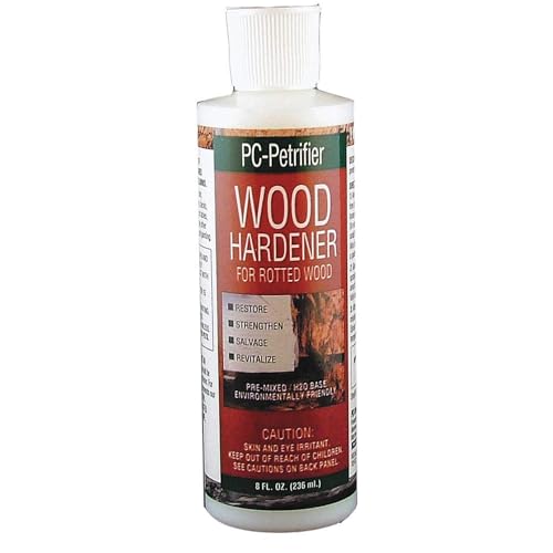 PC Products PC-Petrifier Water-Based Wood Hardener, 8 oz, Milky White 84441 Pack of 2