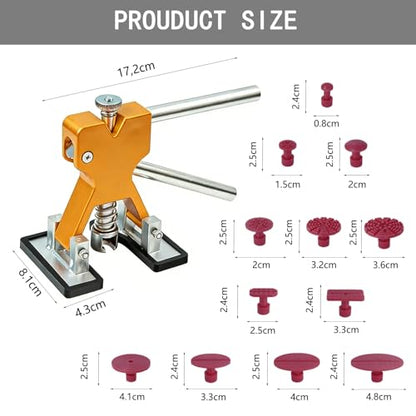 Paintless Dent Repair Kit Professional Auto Body Puller Tool- 25 Pack - size: Dent Puller Kit-25 Pack