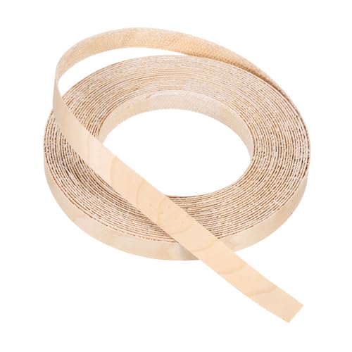 PATIKIL Maple Edge Banding, 1/2 Inch x 25 ft Wood Veneer Tape Pre-glued Flexible Plywood Edge Banding with Hot Melt Adhesive for Furniture Restoration - color: Maple, size: 1/2 Inch x 25 ft