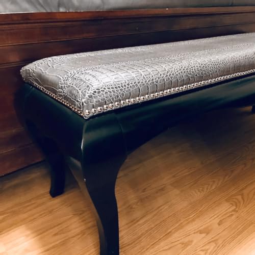 dophee 200Pcs Decorative Upholstery Tacks Nails 7/16 Inch Nails, Silver - color: Silver