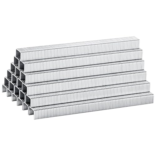 meite T50 Staples, 5/16 Inch Length Heavy Duty Staples for Staple Gun, Galvanized, 20 Gauge 3/8" Crown, Compatible with T50 Staple Gun, Ideal for Upholstery, Construction, Furniture (5,000 Counts) - size: 5/16 Inch, style: 1 Box (5,000 Counts)