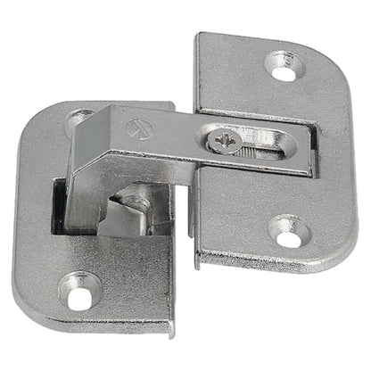 Hafele America 343.90.710 Pie-Cut Corner Cabinet Hinge, 78 Degree Opening Angle