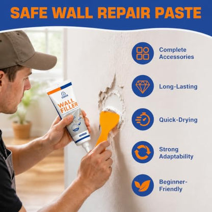 Drywall Repair Kit 2 Pack, 8.8 oz Each Wall Repair Putty Paste