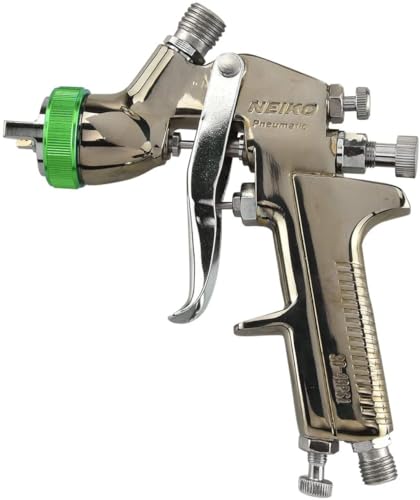 NEIKO 31214A Air Spray Paint Gun, HVLP with Gravity Feed, 1.5 MM Nozzle, 600 CC Capacity, Spray Gun Paint Sprayer for Walls, Automotive, Home Improvement - style: 1.5mm nozzle