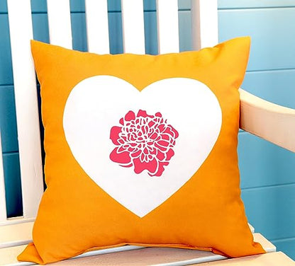 20 Pieces Rose Flower Stencils for Painting on Wood Reusable Floral Stencil for Craft Border Flowers Drawing Template Stencil for Canvas Wall Paper Furniture DIY Scrapbooks Crafts Home Decor (Rose)
