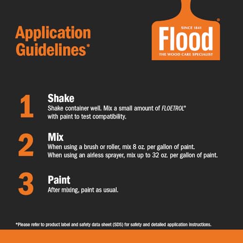 Flood Floetrol Latex Paint Additive & Conditioner - size: 32 Fl Oz (Pack of 1)
