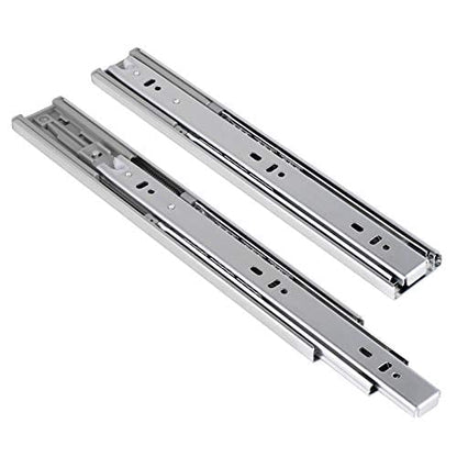 Knobonly 4 Pairs 12 Inch Drawer Slides, Soft Close Ball Bearing Full Extension Side Mount Bulk Pack Glides for Multi Drawer Upgrade, 100lb Load Capacity, Made of Cold Rolled Steel - size: 12 Inch, style: Soft Close - 4 Pairs