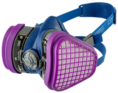 GVS SPR467 Elipse Mask with OV-P100 Filters for Dust, Organic Gases and Vapours, M/L