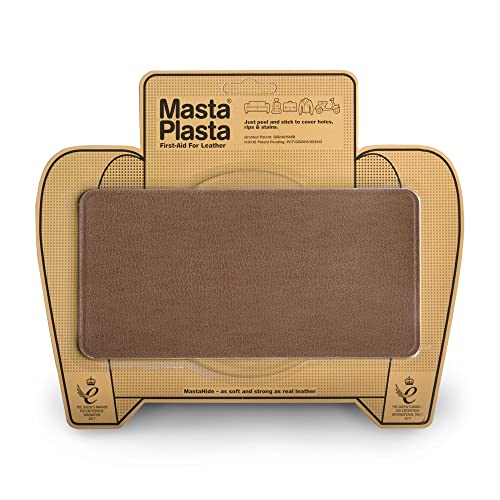 Premium Self Adhesive Leather Patch for Couch, Car Seat – Tan 8in×4in - color: D Tan Leather, size: 8in x 4in