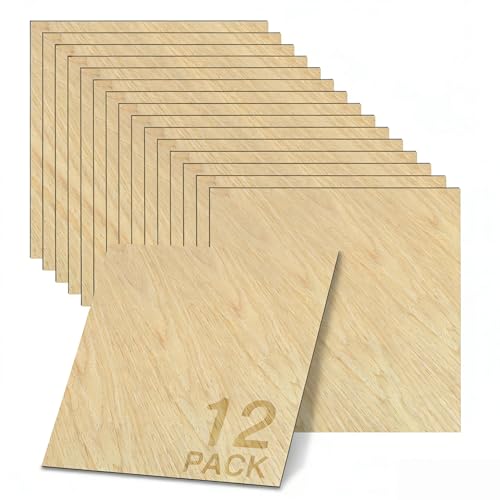 GSCIT Club 12 PCS Oak Wood Veneer, 8 inch x 8 inch Wood Edge Banding Pre-glued Flexible, Veneer Tape Banding for Cabinet Repair Furniture Restoration - color: Oak Veneer, size: 8"x 8" x 12PCS