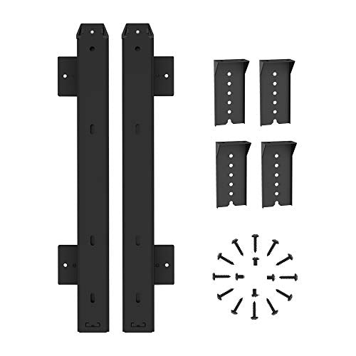 FRMSAET Heavy Duty Metal 14 inches Drawer Slides Cabinet Hardware - Black