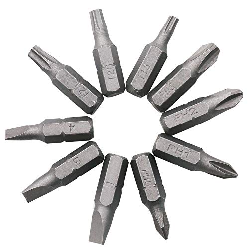 L-Shaped Screwdriver Set, 10-Piece Double Head