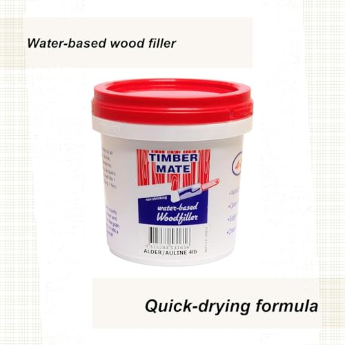 Timbermate Wood Filler Water Based, 4 Pounds, Alder