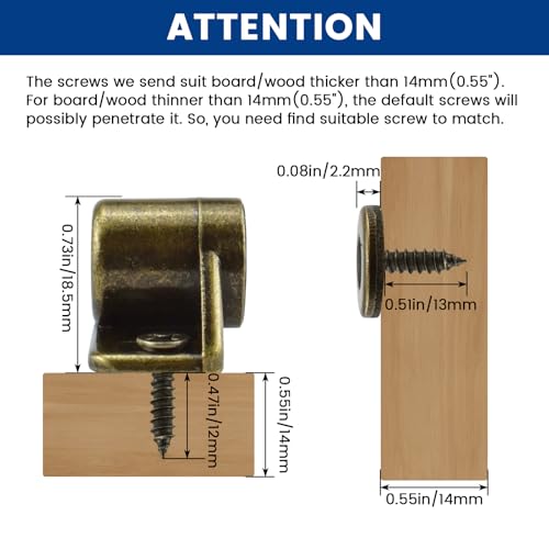 5 Pack Magnetic Cabinet Door Catch with Magnets, Cabinet Latch