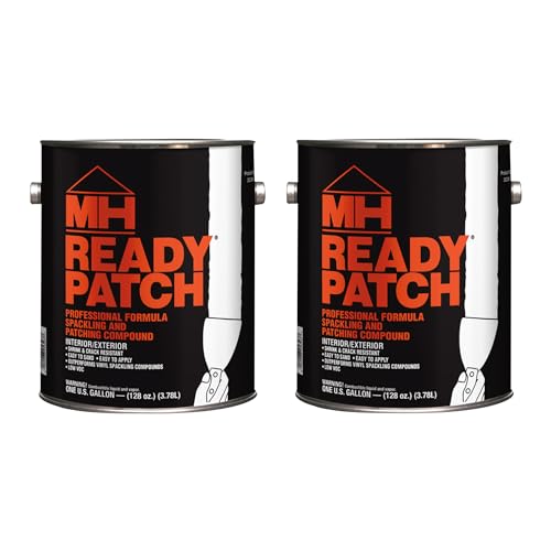 Zinsser MH Ready Patch Spackling Compound, Low VOC, 1 Gallon, 2-Pack - size: 1 Gallon (Pack of 2)