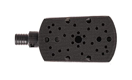 Mirka Roundy Hand Sanding Block for 6 in Hook and Loop Discs, Vacuum-Ready