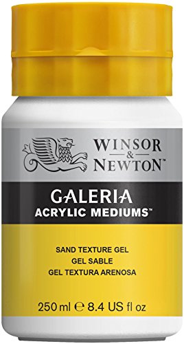 Winsor & Newton Galeria Acrylic Sand Texture Gel, 8.4-oz (250ml) Jar - color: Sand Texture Gel, style: 8.4-oz