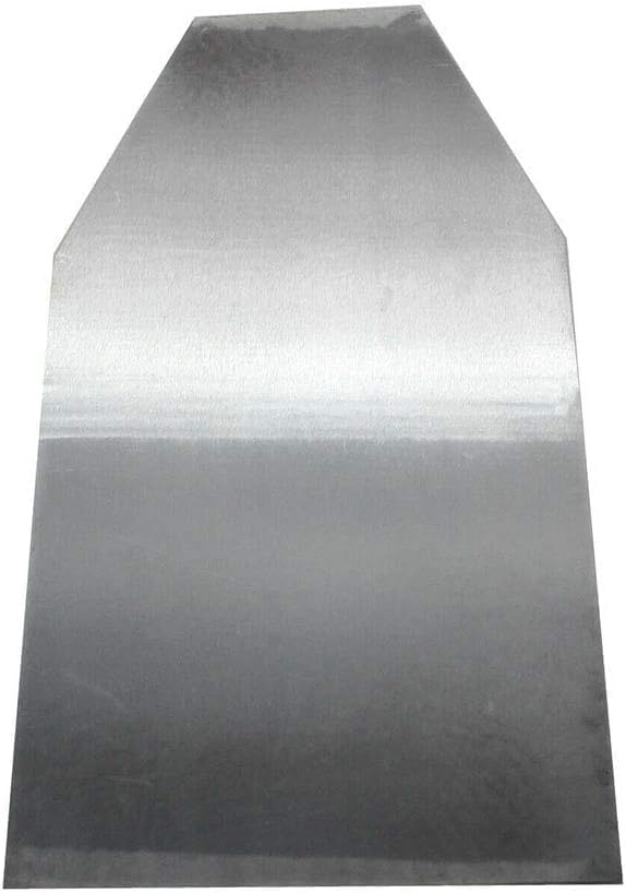 DEF Manganese Steel Cabinet Scrapers Tool, High-strength and Wear-resistant for Woodworking Scraper, Set of 6