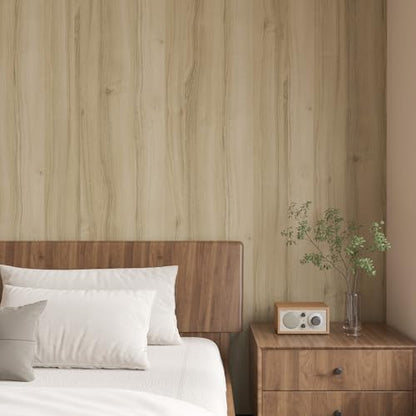 CHIHUT Extra Wide Wood Grain Contact Paper 30"x118" Light Oak Wood Peel and Stick Wallpaper for Kitchen Bathroom Self Adhesive Removable Wooden Grain Contact Paper for Countertops Cabinets Vinyl Wrap - size: 30" x 118"