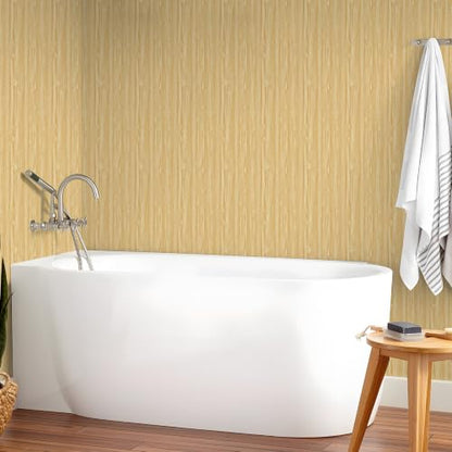Wood Grain Contact Paper 15.7" x 78" Peel and Stick Wallpaper Light - color: Light, size: 15.7" x 78"