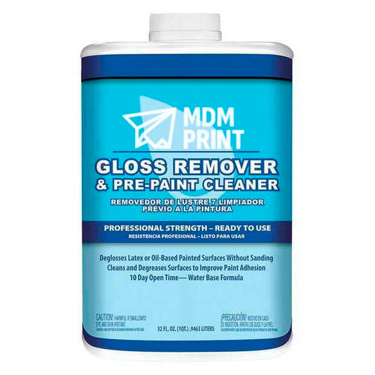 Paint Deglosser, Pre-Paint Cleaner, 1 qt.