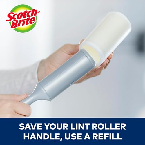 Scotch-Brite 50% Stickier Lint Roller, 288 Sheets Total, 6 Pack - size: 6 Rollers (288 Sheets)