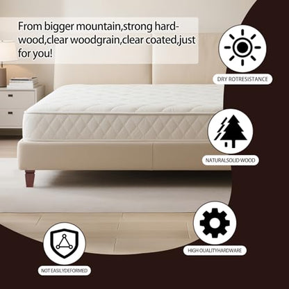 Wood Legs for Furniture 8 inch Heavy Duty Sofa Legs Square Brown Bed Legs Pack of 4, Sofa Replacement Parts, Dresser Leg, Cabinet Feet, Futon, Ottoman, Couch Legs, Couch Riser - color: Brown, size: 8"H*3.15"W