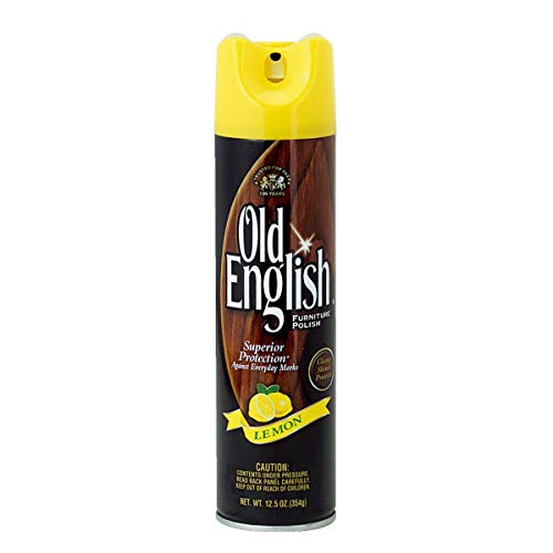 Old English Aerosol Furniture Polish - Lemon - 12.5 oz - size: 12.5 oz (Pack of 1)
