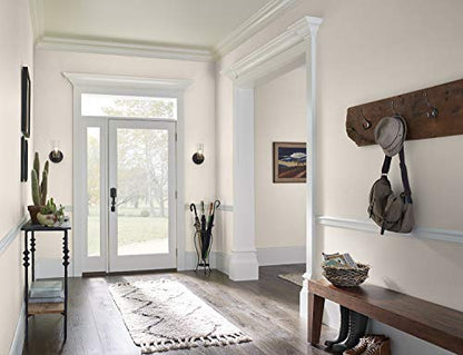 KILZ TRIBUTE Paint & Primer, Interior, Eggshell, Champagne White, 1 Gallon - color: CHAMPAGNE WHITE, size: 128 Fl Oz (Pack of 1), style: Eggshell