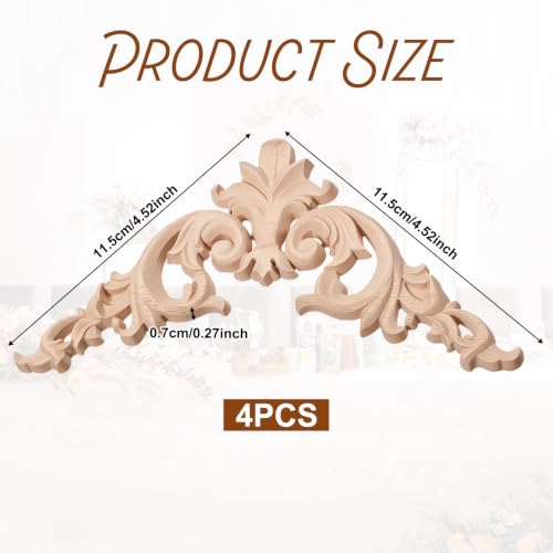 Wood Appliques Onlays Victorian Furniture Decorative Wood Trim