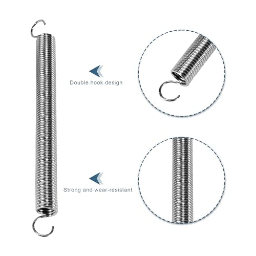 2 PCS 7 Inch Couch Recliner Sofa Chair Tension Springs | Short Neck - size: 7 Inch Short Neck