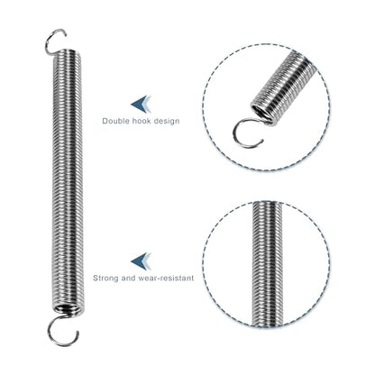 2 PCS 7 Inch Couch Recliner Sofa Chair Tension Springs | Short Neck - size: 7 Inch Short Neck