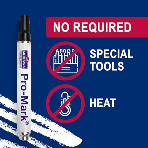 Mohawk Finishing Products Pro Mark Wood Touch Up Marker (Red Brown Mahogany) - color: Red Brown Mahogany
