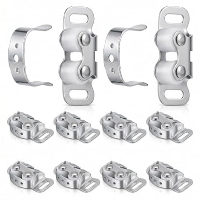 10PCS Mobile Home Cabinet Door Catch, Friction Roller Catch for RV and Mobil Home, RV Cabinet Latch, Closet Door Latch