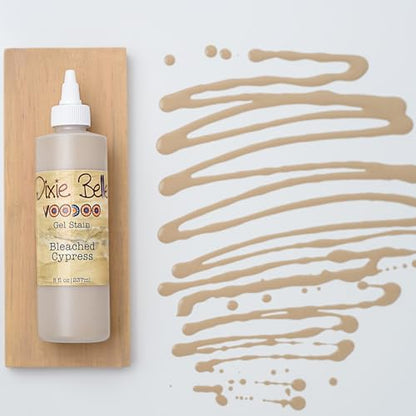 Dixie Belle Voodoo Gel Stain - Bleached Cypress (8oz) - color: Bleached Cypress