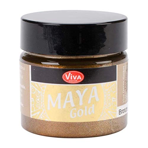 Viva Decor 123290334 Maya Gold Paint, Bronze - color: Bronze