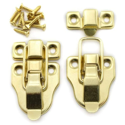 SDTC Tech 2-Pack Antique Duckbilled Toggle Latch Gold