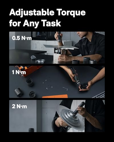 HOTO PixelDrive Electric Screwdriver, Rechargeable Cordless Screwdriver