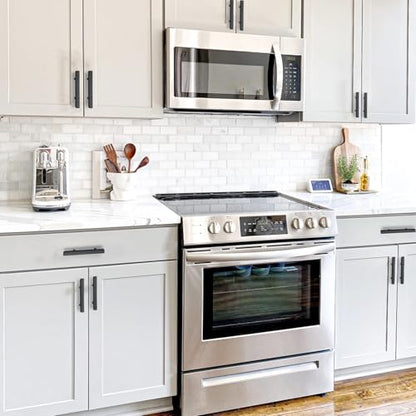 Ravinte 30 Pack Matte Black Cabinet Pulls, 3 in Kitchen Pulls for Cabinet - size: 3 in Hole Center