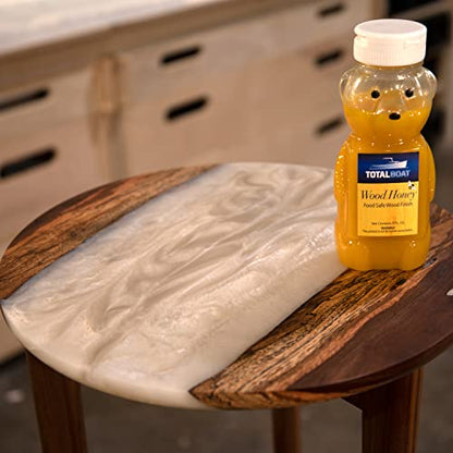 TotalBoat Wood Honey Food Safe Finish for Cutting & Serving Boards - 8 oz - size: 8 Ounces