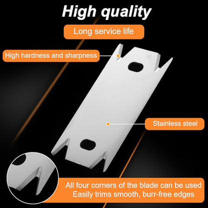Stainless Steel Mini Edge Banding Trimmer with Replacement Blade