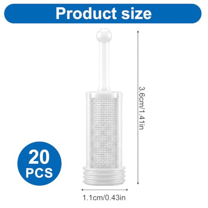 20PCS Disposable HVLP Gravity Spray Filters