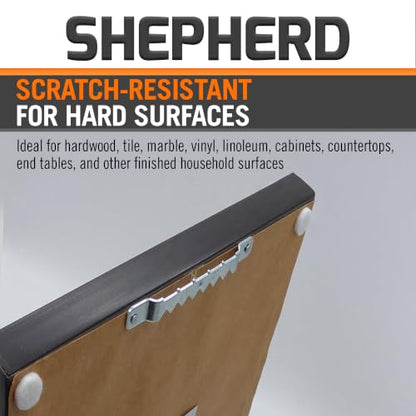 Shepherd Hardware 9957 3/8-Inch Self-Adhesive Felt Furniture Pads, 75-Pack, White