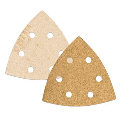 Dura-Gold Premium Triangle Oscillating Mouse Sanding Sheets - 40 Grit (Box - size: 40-Grit