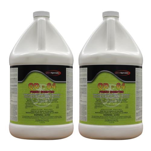 Quest Specialty 3560 QD-64 Fresh Surface Cleaner Concentrate, 1 Gallon. (Pack of 2)