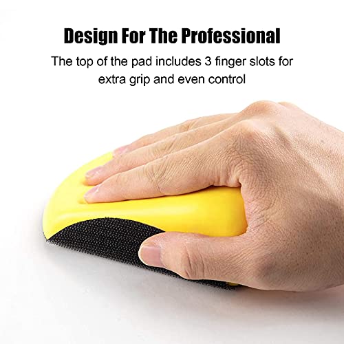 VIBRATITE 5 Inch Mouse Sanding Blocks, Hook & Loop Hand Sander, 2PCS - size: 5" Mouse*2