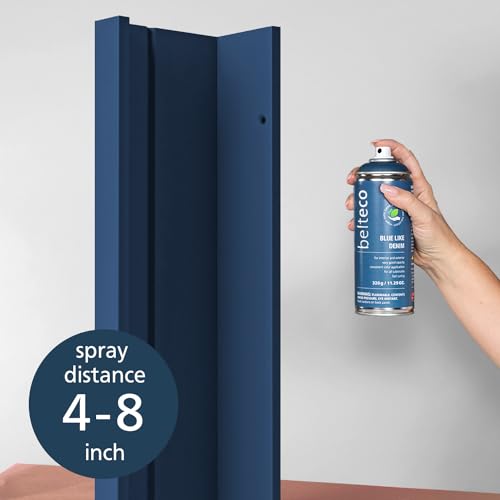 Dark Blue Denim Spray Paint | Water-based Navy Blue Spray Paint - color: Blue Like Denim, size: 11.29 Ounce (Pack of 1)