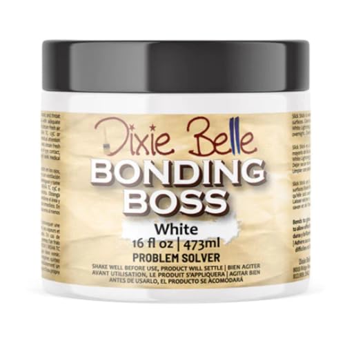 Dixie Belle Paint Company Bonding BOSS Paint Primer - White (16oz) - color: White, size: 16 Fl Oz (Pack of 1)