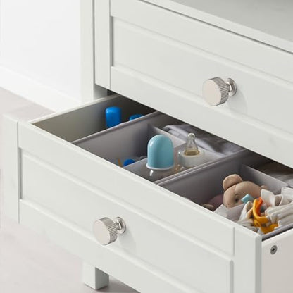 Amerdeco 10 Pack Brushed Satin Nickel Cabinet Knobs - color: Brushed Satin Nickel, size: 1"/25MM